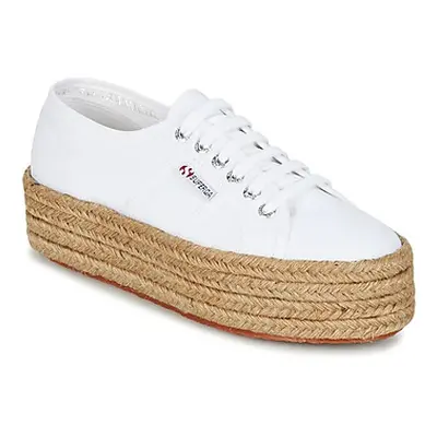 Superga 2790 COTROPE W women's Shoes (Trainers) in White