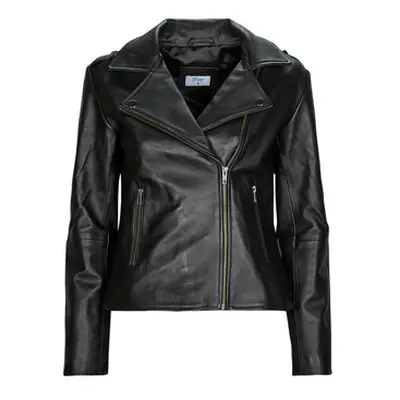 Betty London IGADITE women's Leather jacket in Black