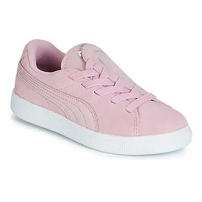 Puma PS SUEDE CRUSH AC.LILAC girls's Children's Shoes (Trainers) in Pink