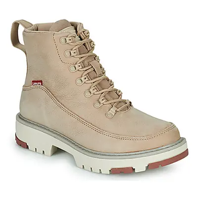 Levis SOLVI HIGH women's Mid Boots in Beige