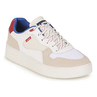 Levis GLIDE men's Shoes (Trainers) in White