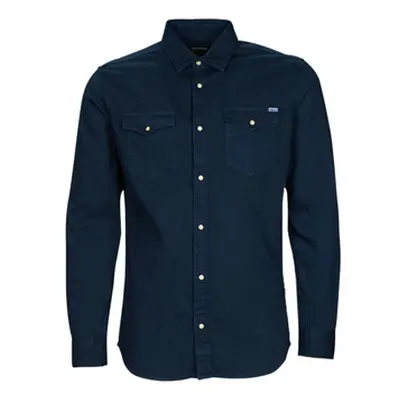 Jack & Jones JJESHERIDAN SHIRT men's Long sleeved Shirt in Blue