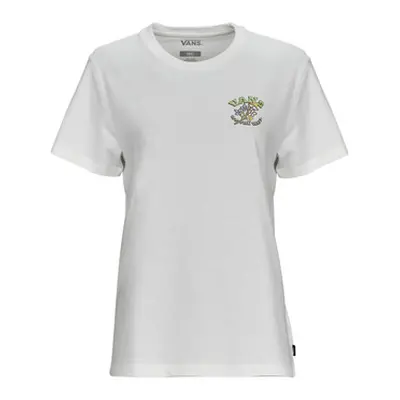 Vans PAISLEY FLY BFF women's T shirt in White