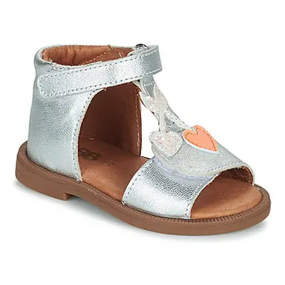 GBB CLARA girls's Children's Sandals in Silver