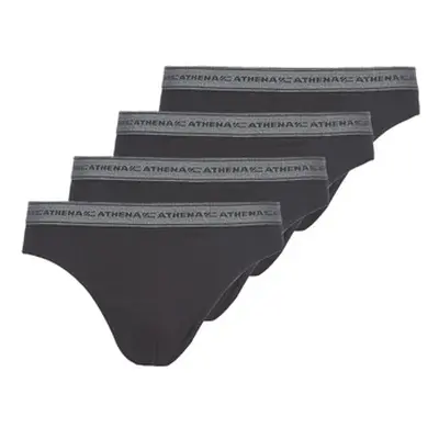 Athena BASIC COTON men's Underpants / Brief in Black