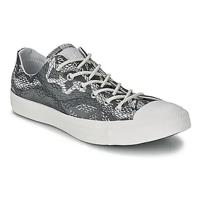 Converse CT REPT PRT OX women's Shoes (Trainers) in Grey