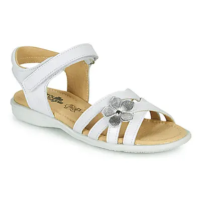 Citrouille et Compagnie HERTUNE girls's Children's Sandals in White