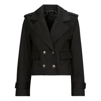 Only ONLMOLLY SHORT JACKET CC OTW women's Coat in Black