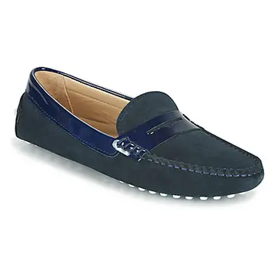 JB Martin 1TABATA women's Loafers / Casual Shoes in Blue