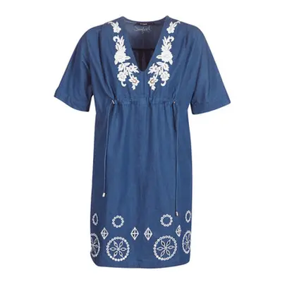 Desigual ELECTRA women's Dress in Blue