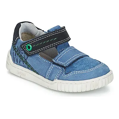 Kickers WHATSUP boys's Children's Sandals in Blue