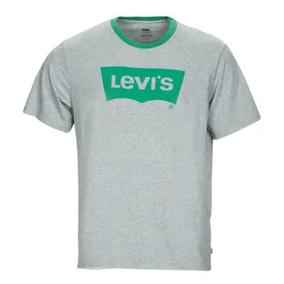 Levis SS RELAXED FIT TEE men's T shirt in Grey