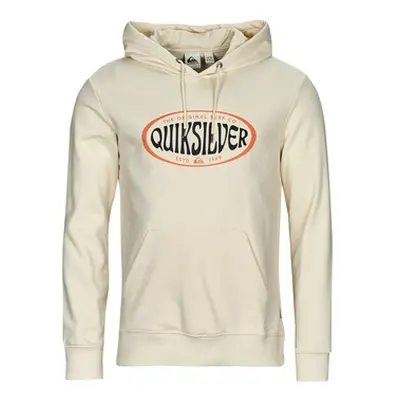 Quiksilver IN CIRCLES HOODIE men's Sweatshirt in Beige