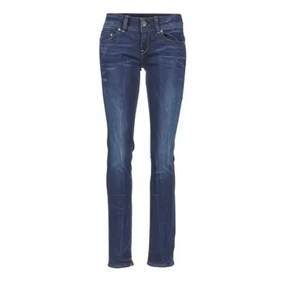 G-Star Raw MIDGE SADDLE MID STRAIGHT women's Jeans in Blue