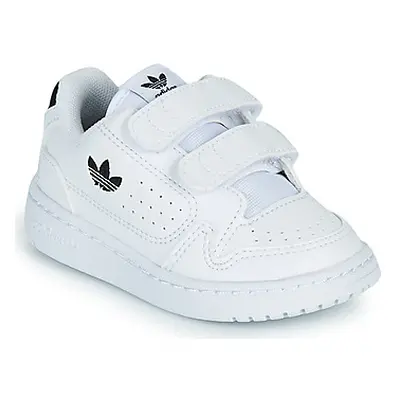 Adidas NY 92 CF I boys's Children's Shoes (Trainers) in White