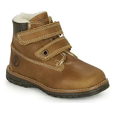 Primigi PLAY CASUAL boys's Children's Mid Boots in Brown