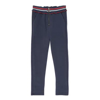 Ikks XR23002 girls's Children's trousers in Blue