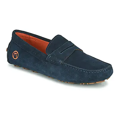 Kdopa DAVE men's Loafers / Casual Shoes in Blue