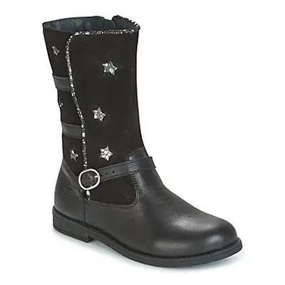 Citrouille et Compagnie HANDRE girls's Children's High Boots in Black