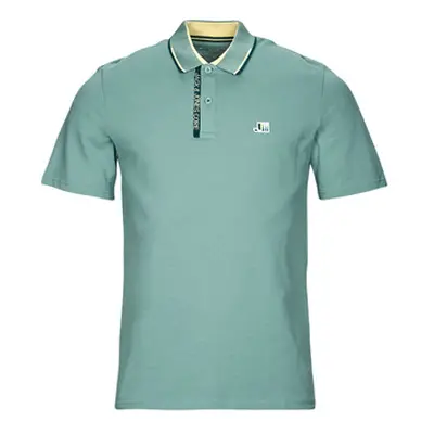 Jack & Jones JCOLOGAN POLO SS men's Polo shirt in Green