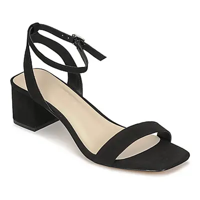 Only ONLHANNA- 1 LIFE PU HEELED SANDAL women's Sandals in Black