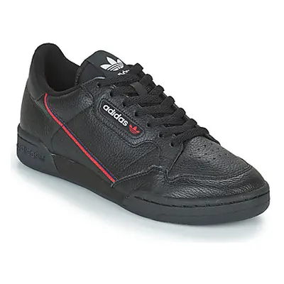 Adidas CONTINENTAL 80 men's Shoes (Trainers) in Black