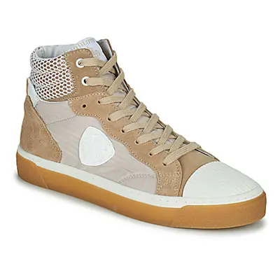 Philippe Morvan HOXY women's Shoes (High-top Trainers) in Beige