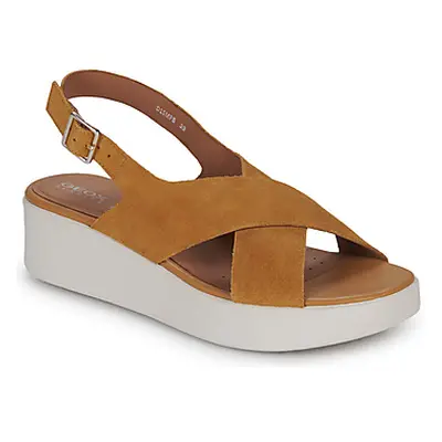 Geox D LAUDARA women's Sandals in Brown