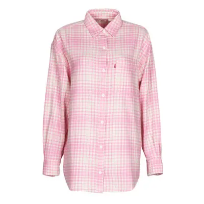 Levis NOLA MENSWEAR SHIRT women's Shirt in Pink