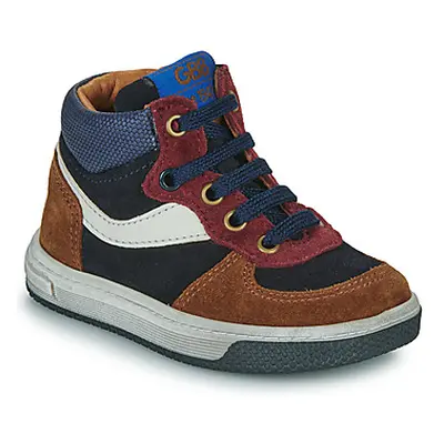 GBB EUDOLINE boys's Children's Shoes (High-top Trainers) in Multicolour