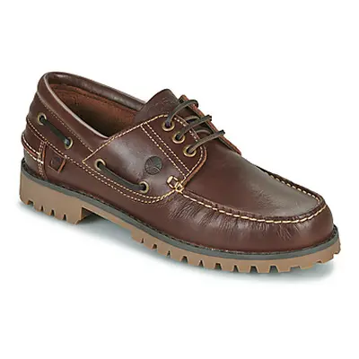 Casual Attitude EVEROA men's Boat Shoes in Brown