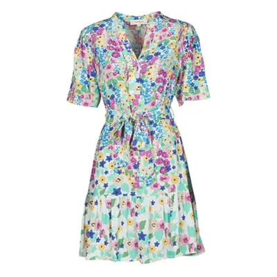 Derhy NEW LIBERTY BORDER women's Dress in Multicolour