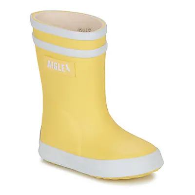 Aigle BABY FLAC 2 girls's Children's Wellington Boots in Yellow