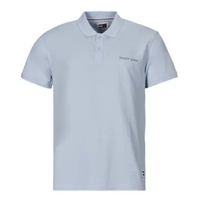 Tommy Jeans TJM REG CLASSIC POLO men's Polo shirt in Blue