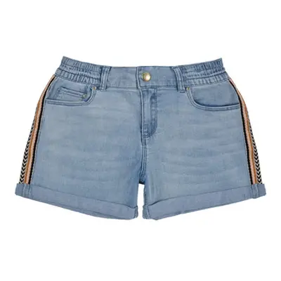 Ikks XS26002-84-C girls's Children's shorts in Blue