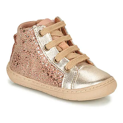 Bisgaard VILLUM girls's Children's Shoes (High-top Trainers) in Pink