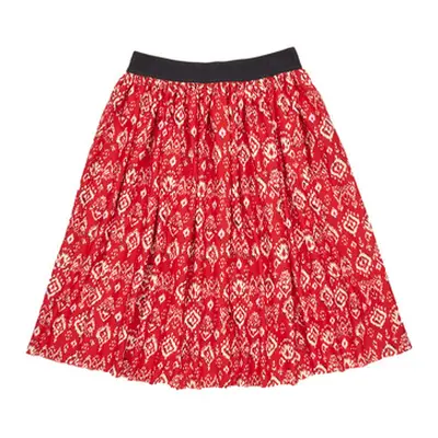 Only KOGELEME AOP MIDI SKIRT girls's Children's Skirt in Pink