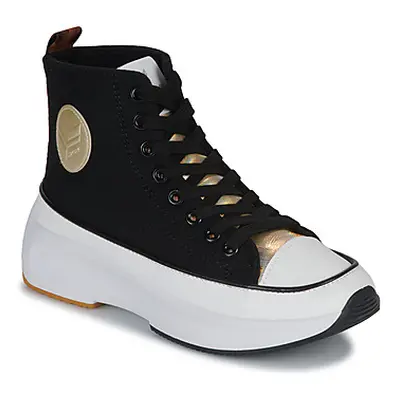 Kaporal CHRISTY women's Shoes (High-top Trainers) in Black