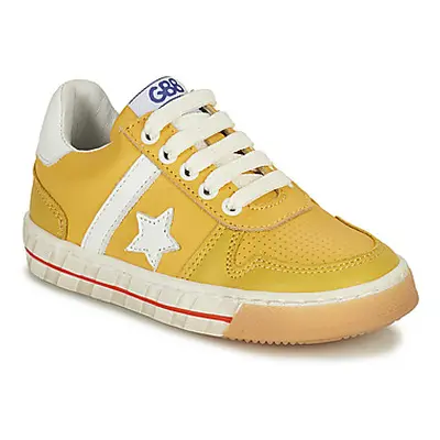 GBB MAXIME boys's Children's Shoes (Trainers) in Yellow