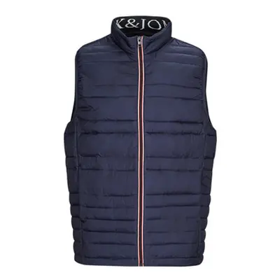 Jack & Jones JJSANTO BODYWARMER men's Jacket in Marine