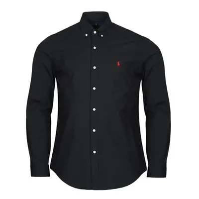 Polo Ralph Lauren ZSC11B men's Long sleeved Shirt in Black