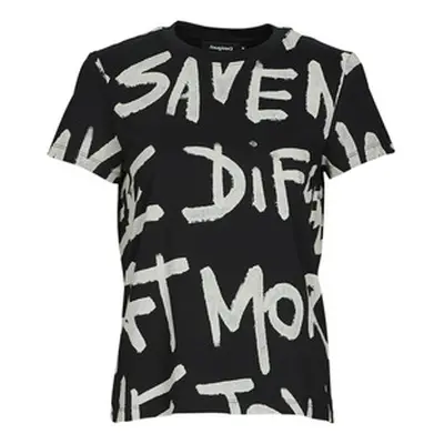 Desigual ENYA women's T shirt in Black