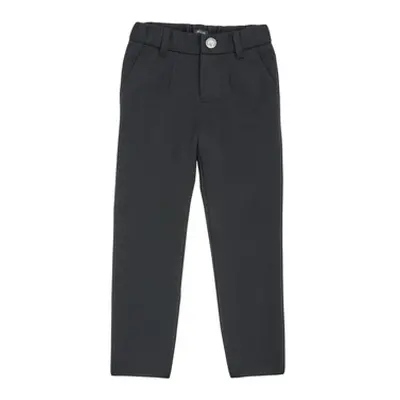 Ikks XR23023 boys's Children's trousers in Black