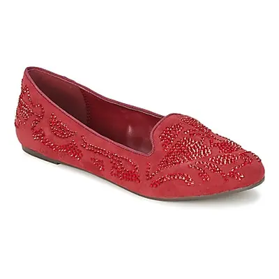 Moony Mood LUDIA women's Loafers / Casual Shoes in Red