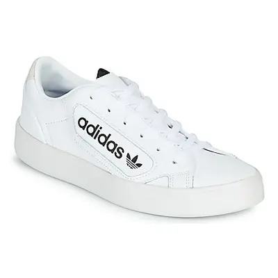 Adidas adidas SLEEK W women's Shoes (Trainers) in White