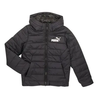 Puma ESS HD PADDED JACKET boys's Children's Jacket in Black