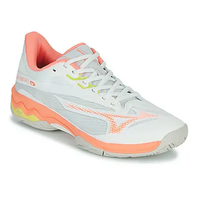 Mizuno WAVE EXCEED LIGHT 2 AC women's Tennis Trainers (Shoes) in White