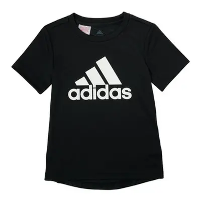 Adidas NADGED boys's Children's T shirt in Black