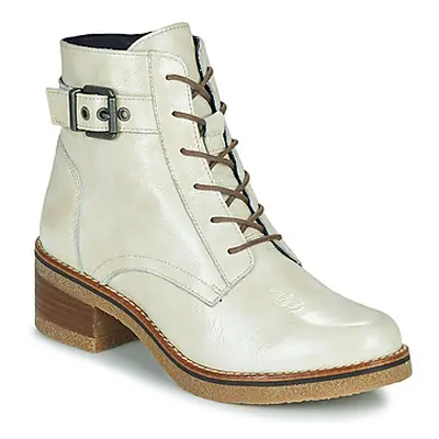 Dorking LUCERO women's Low Ankle Boots in Beige