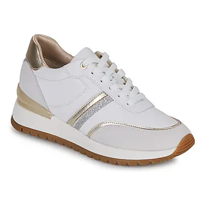 Geox D DESYA women's Shoes (Trainers) in White